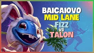Baicaiovo Top 2 Chinese Super Server Challenger Fizz Mid Lane Positioning and Execution Engsub