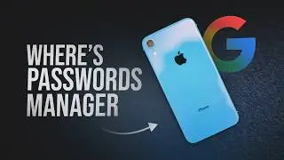 Where is Google Password Manager on iPhone (explained)