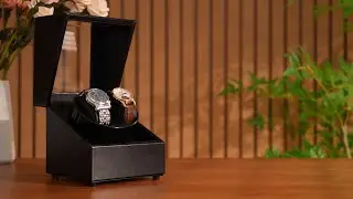 Mcbazel PU Leather Automatic Dual Watch Winder