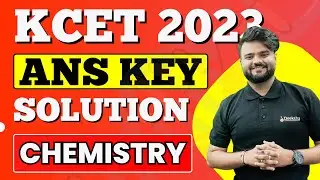KCET 2023 Chemistry Answer Key & Paper Solution | KCET Chemistry Ans Key