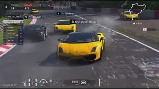 GT7 Thrash - Gallardo at the ring Wet - 1-1-25