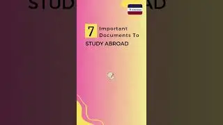 7 Essential Documents You Need to Study Abroad | TK Overseas Namakkal