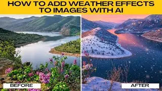 How to Add Weather Effects to Images Using ChatGPT (Rain, Snow, Fog, etc.) | AI Weather Effects