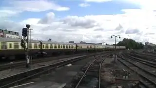 37606 & 37609 Mega Horns and thrash on departing Bristol