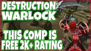 This Comp Is Free 2K+ Rating - Destruction Warlock Massive Chaos  Bolts Compilation - Season 3 PvP
