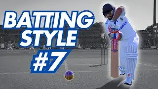 How to Bat With BATTING STYLE #7 || Best Batting Experience || Cricket 24 ||