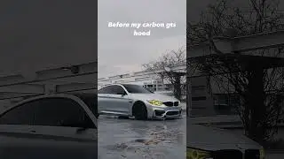 This CMST CF GTS Transparent Hood is Blow Your Mind 🤯 #car #bmw #bmwm #bmwm4 #cars #automobile