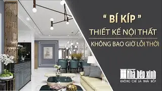 NỘI THẤT NGUY&Ecirc;N CĂN T&Acirc;N CỔ ĐIỂN TẠI EMERALD CELADON CITY 104M2 - NH&Agrave; BẾP XINH