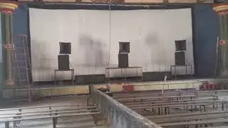 Open Theatre but no Acoustic sound, challenge work