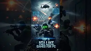Top 5 Best IGI Like Games for PC #igilikegames #pcshootergames #top5games  #stealthgames #gaming2025
