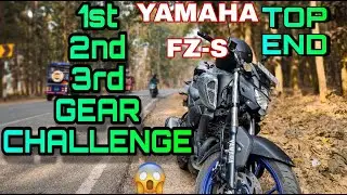 YAMAHA FZ-S 1st GEAR TOP SPEED || Yamaha FZ-S 1st gear challenge || shocking results😱