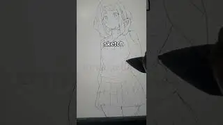 Linear is the worst step for an illustrator #artistruggle #struggle #artstruggle #lineart #fyp #meme