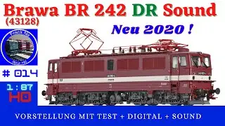 Brawa H0 BR 242 (E42) DR Neu 2020 #43128