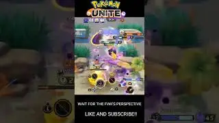 WHEN @Fwii SUMMONS ME!! - POKEMON UNITE #shorts #clips #shortvideo