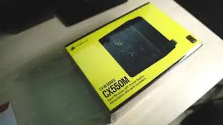 Corsair CX550M ASMR unboxing