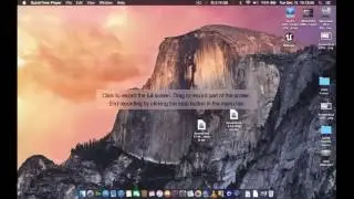 Record Your Screen In Hd On A Mac With Quicktime