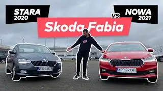 Nowa Skoda Fabia 2021 vs stara Skoda Fabia 2020