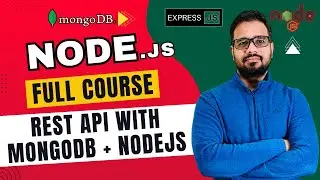 NodeJS Tutorial in Hindi #60 - REST API with MongoDB + NodeJS | Fetch Data