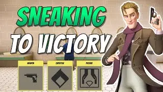 SNEAKING TO VICTORY | Larcin Solo Gameplay Deceive Inc