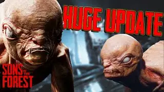 BEST UPDATE YET! | Sons Of The Forest PATCH 3.0 LIVE REACTION
