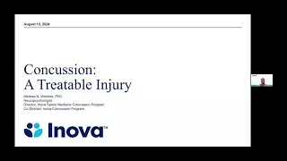 Inova Ask the Expert Series: Concussion &ndash; A Treatable Injury