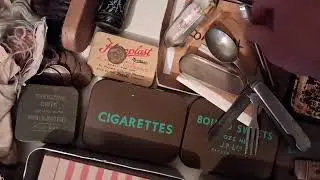 British ww2 personal kit in the mancave