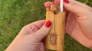 Canary Wood One Hitter Dugout &ndash; Wooden Smoking Pipe Box | Best One Hitters