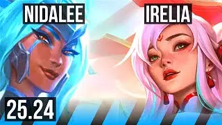 NIDALEE vs IRELIA (MID) | EUW Master | 25.24