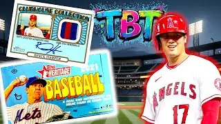 В поисках автомобилей и реликвий! Распаковка бейсбольной коробки Topps Heritage 2021 года. Время ...