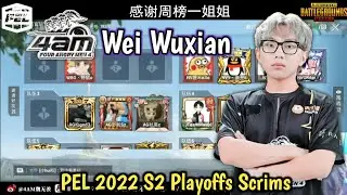 4AM Wei Wuxian &bull; Hasaki Double clutch😱 &bull; PEL 2022 S2 Playoffs Round Scrims