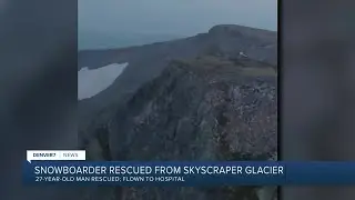 Snowboarder rescued after fall on Skyscraper Glacier in Indian Peaks Wilderness