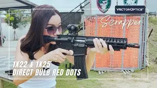 Обзор Vector Optics Red Dots Scrapper 1x22 и 1x25 Direct Bulb, протестированный Таиландом Наамингом