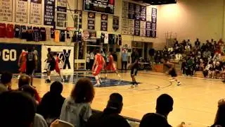Trayvon Martin Playing Basketball Hits Three Pointer