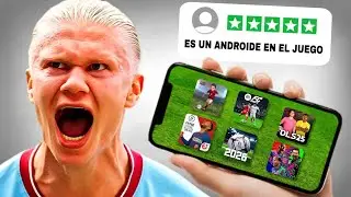 I TEST HAALAND IN THE BEST FOOTBALL GAMES FOR ANDROID