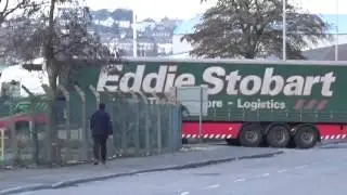 EDDIE STOBARTS ON THE MOVE AT HASBRO,NEWPORT 300116