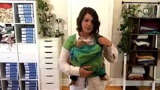 How To use DidyTai meh dai Baby Carrier With a Newborn Baby