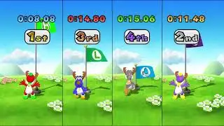 Mario Party 9 Mod - MiniGames - All Yoshi