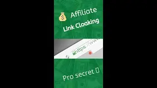 Cloak Affiliate Link like a Pro and Make More Money 💰🤑