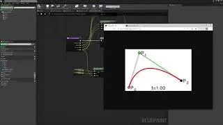 Unreal Engine 4 Bezier Curves w/Blueprint Pt.1 Tutorial
