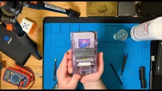 Atomic Purple Nintendo GameBoy Color Restoration