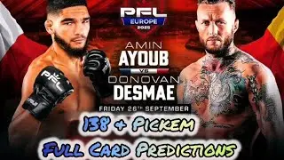PFL Europe 3 Predictions with Pickem MMA