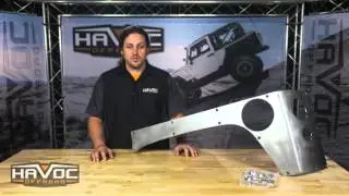 Crawler Conceptz Rear Crusher Corner Armor - HavocOffroad.com