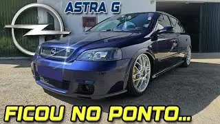 Opel astra g bagged - ficou no ponto... #famíliadrmsuspensions #castorsuspensoes 