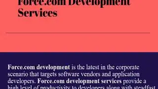 Tips for Force.com Salesforce Development Services