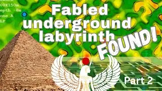Unimaginable ancient site found n hushed up. Part 2 on the underground labyrinth of Hawara in Egypt