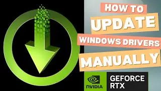 Updating NVidia Drivers Manually - Installing Windows Drivers Manually