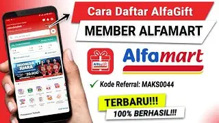 ✅ Cara Daftar Akun Alfagift || Daftar Jadi Member Alfamart Terbaru!