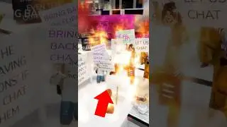 PROTESTO NO ROBLOX PASSOU DOS LIMITES!!! #roblox