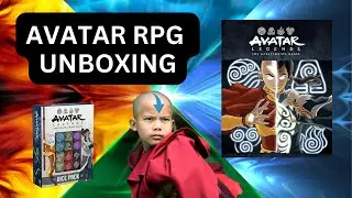 Avatar Legends RPG Unboxing