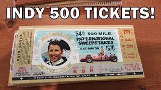 Bonus Content: Pappaw's Indy 500 Ticket Collection!